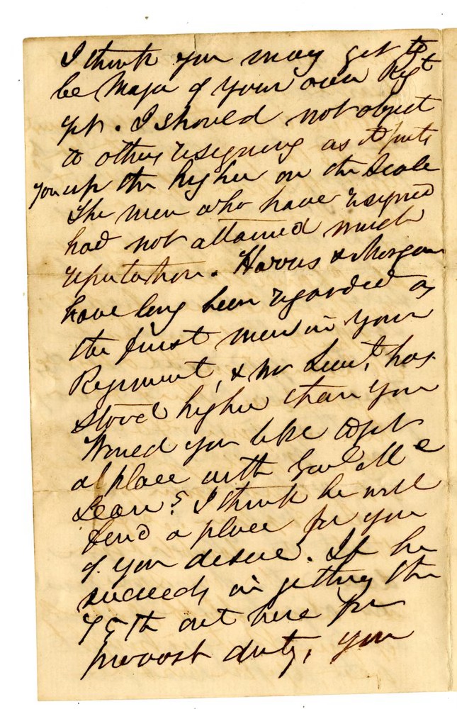 Page 2 of Joseph Glass Monfort letter to Elias dated June 3, 1863